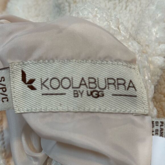 Koolaburra by Ugg Reversible Sherpa Quilted Button Up Jacket Light Birch | Size - Picture 13 of 16